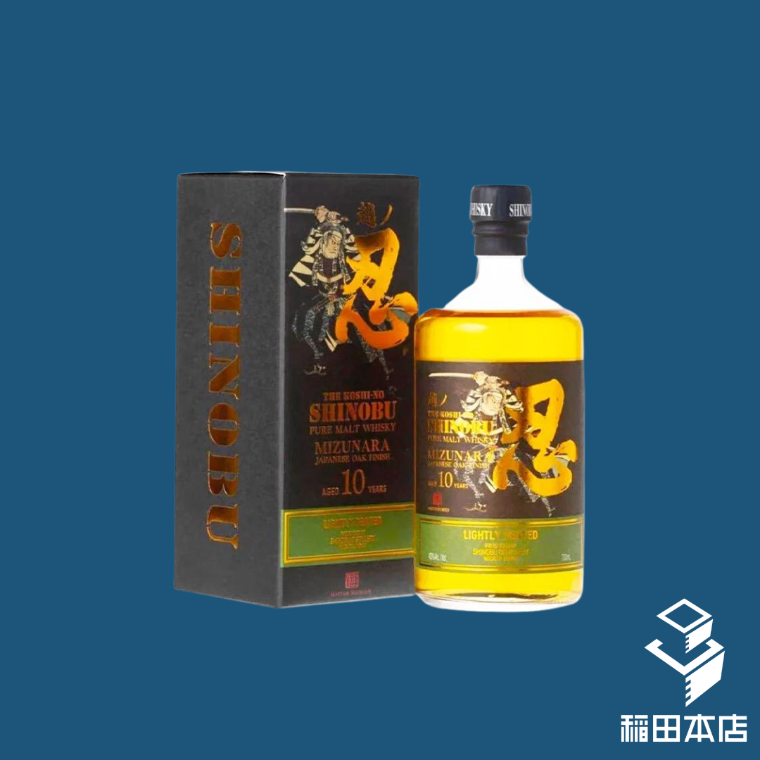 The Koshi-No Shinobu 忍 10年輕泥煤純麥 威士忌 700ml