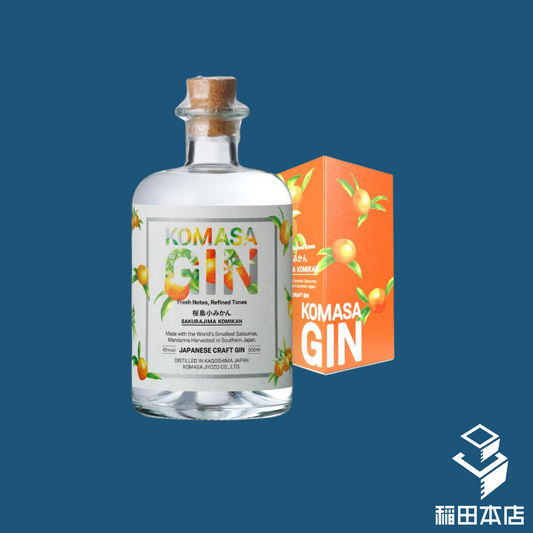 Komasa Gin Sakurajima Komikan 小正 鹿兒島 蜜柑 琴酒 500ml